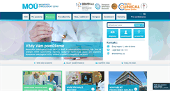 Desktop Screenshot of mou.cz